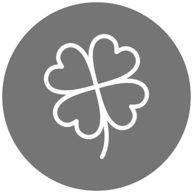 Yonca simgesi vektör illüstrasyonu