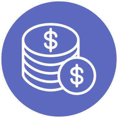 Dolar Sikkesi. Basit tasarım