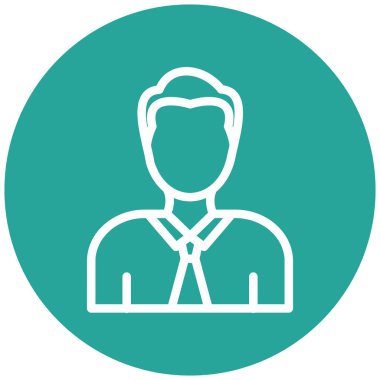 İnsan simgesinin vektör illüstrasyonu