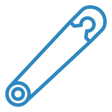 Bir pin simgesinin vektör illüstrasyonu