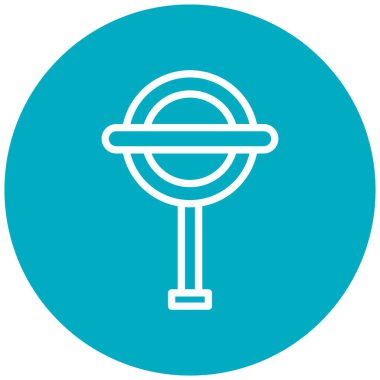 Modern b 'nin vektör illüstrasyonu eksik simgesi