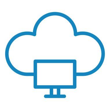 Bulut hesaplama. Web simgesi