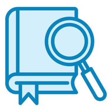 sözlük. Web simgesi basit illüstrasyon