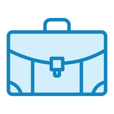 evrak çantası simgesi, vektör illüstrasyonu