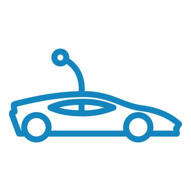 oyuncak araba simge vektör çizim