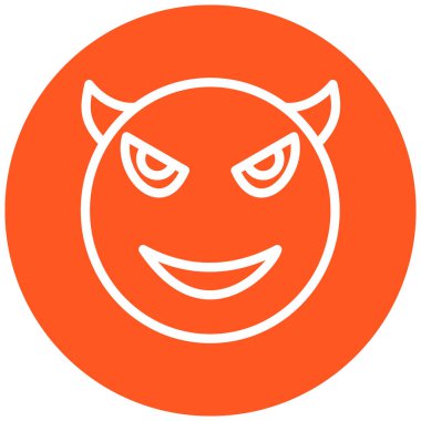 yüz simgesi, vektör illüstrasyonu 