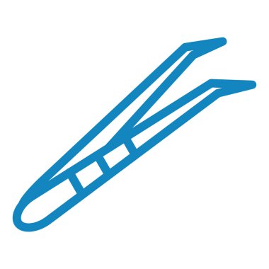 Cımbız simgesi, vektör illüstrasyonu basit tasarım 