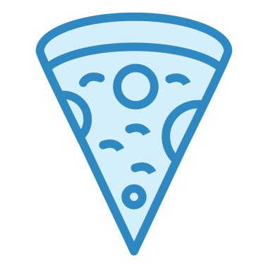 pizza. Web simgesi basit tasarım