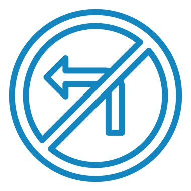 Park yeri simgesi yok. vektör illüstrasyonu