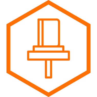 Modern b 'nin vektör illüstrasyonu eksik simgesi