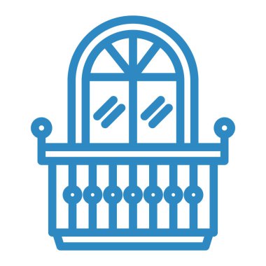 kapı simgesi vektör illüstrasyonu