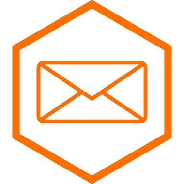 posta simgesi, vektör illüstrasyonu