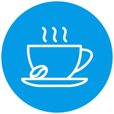 yiyecek ve içecek ikonu, vektör illüstrasyonu