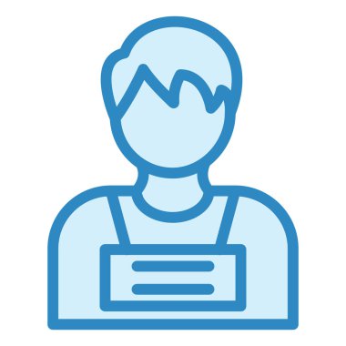 Kriminal simge çizgisi çizimi