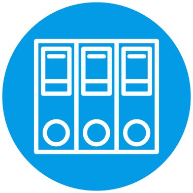 arşiv vektörü simgesi modern basit illüstrasyon