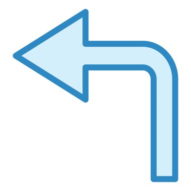 Sol vektör simge açmak