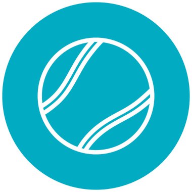 Top. Web simgesi basit illüstrasyon