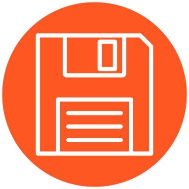 Disket disket. Basit resimleme