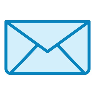 Zarf. Web simgesi basit tasarım 