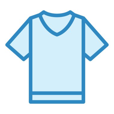 Jersey futbolu modern ikon vektör illüstrasyonu 