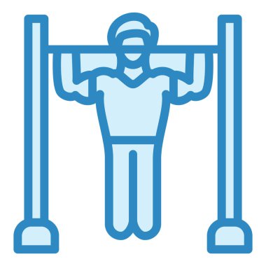 Vücut Ağırlığı vektör simgesi.