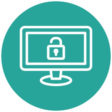 Güvenlik sistemi. Basit resimleme