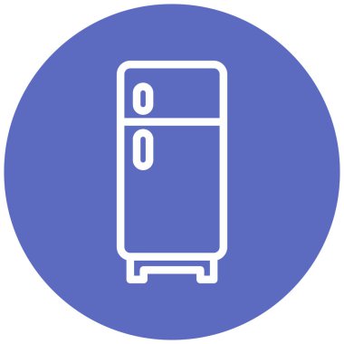 Buzdolabı vektör simgesi işareti