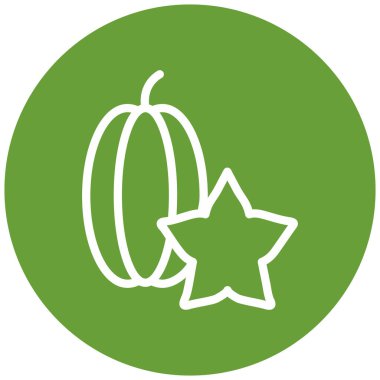 meyve modern ikon vektör illüstrasyonu