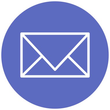 posta simgesi, vektör illüstrasyonu