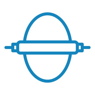 Basit bir simgenin vektör illüstrasyonu