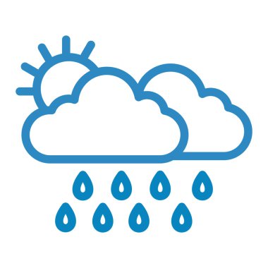 hava tahmini ikon vektör illüstrasyonuName