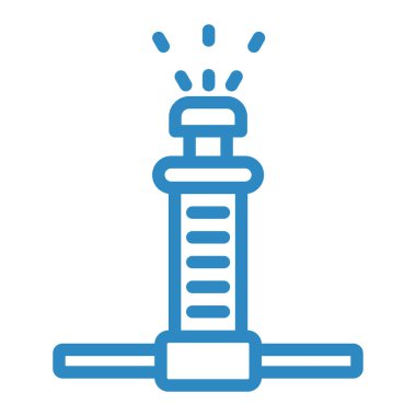 Su borusu. Basit resimleme