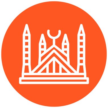 İnşaat. Web simgesi basit illüstrasyon