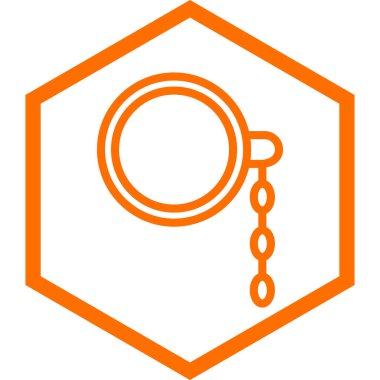 zincir simge vektör çizim