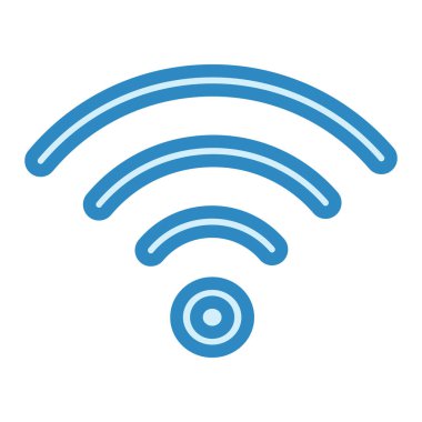 wifi simgesi vektör illüstrasyonu