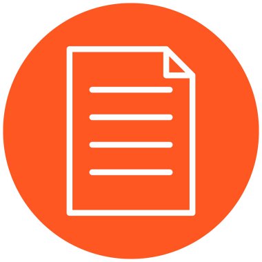 dosya belgesi. Basit resimleme