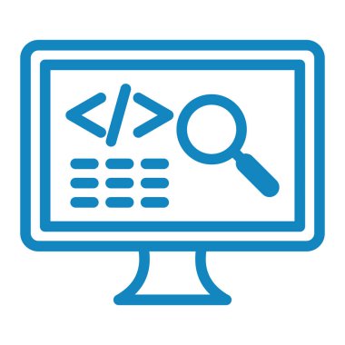 seo modern simgesinin vektör illüstrasyonu