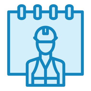 İşçi Bayramı. Web simgesi basit illüstrasyon