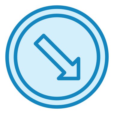 Sağ modern simge vektör illüstrasyonunu koru  