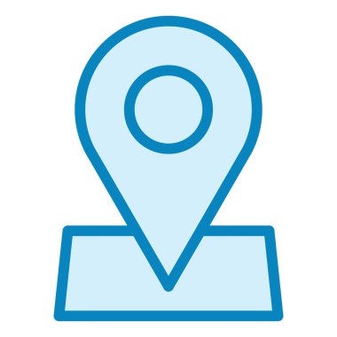 konum. Web simgesi basit tasarım 
