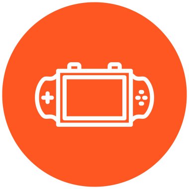 Oyun kolu. Web simgesi basit illüstrasyon