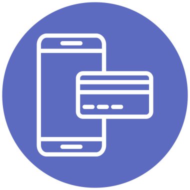 Cep telefonu. Basit resimleme