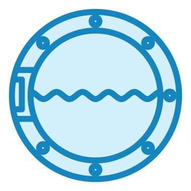 Istakoz modern ikon vektör çizimi  