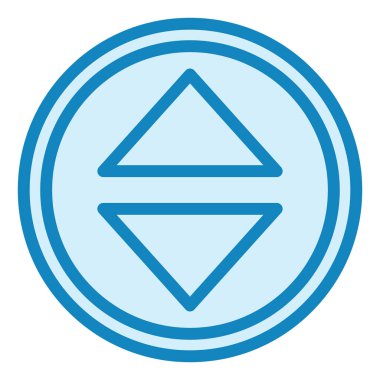 ok simgesi vektör illüstrasyonu