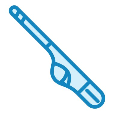 Soba Çakmağı. Web simgesi basit illüstrasyon 