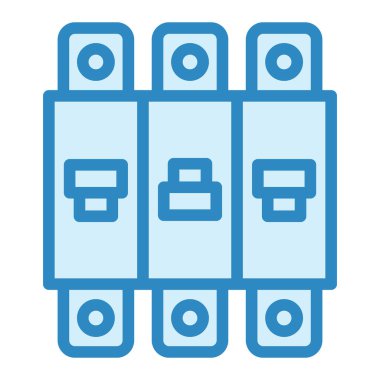 Elektronik Braker modern ikon vektör çizimi