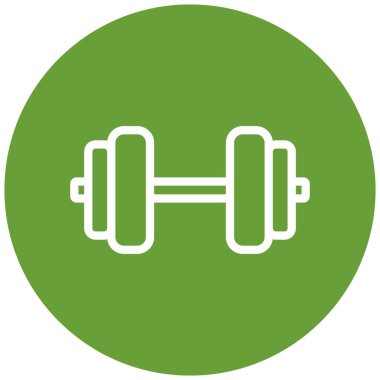 Dambıl. Web simgesi basit tasarım