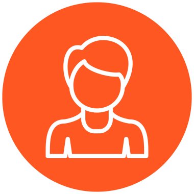 avatar vektör renk simgesi