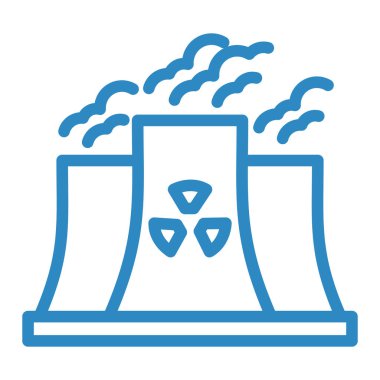 Fabrika simgesi vektör illüstrasyonu