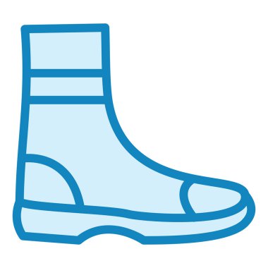 Ateş Tekmesi. Web simgesi basit illüstrasyon 